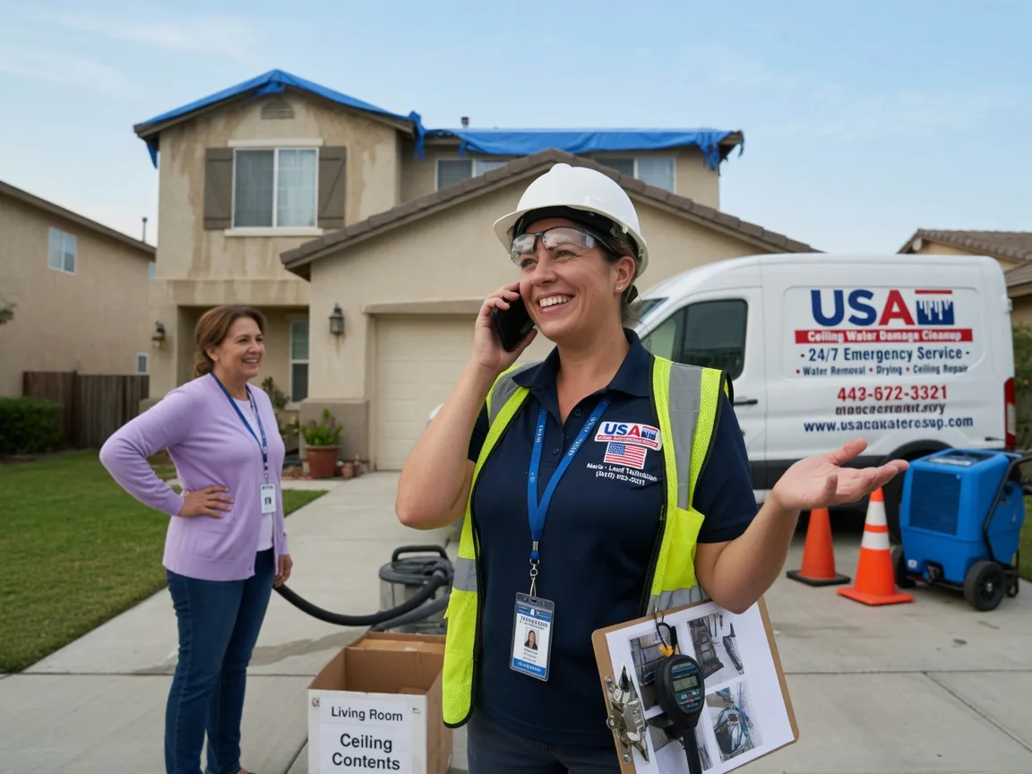Ceiling Water Damage Restoration Mccallsburg, IA FAQs